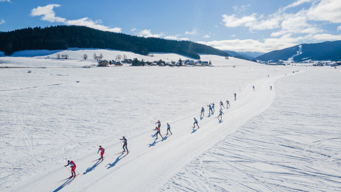 La Foulée Blanche, course de ski nordique à Autrans est un événement de territoire - © Vincent Armand