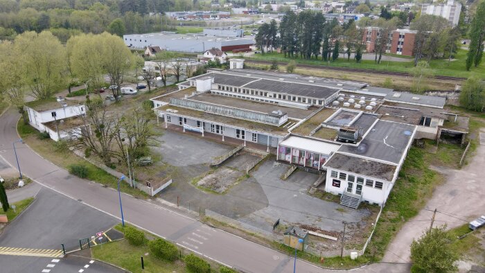 Les abattoirs municipaux du Creusot ont fermés à la fin des années 1980. - © Louis Alabouvette