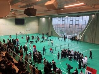 Les deux gymnases sont destinés à la pratique physique et sportive des habitants du quartier - © D.R.