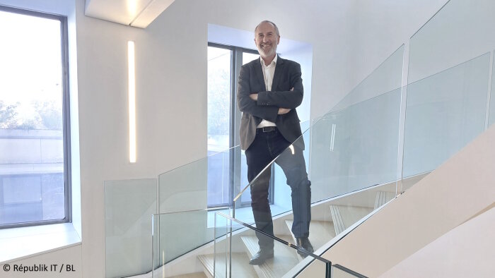Philippe Agazzi est DSI de CMS Francis Lefebvre. - © Républik IT / BL