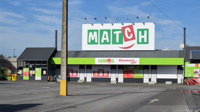 Les supermarchés Match appartiennent au groupe belge Louis Delhaize. - © Jean Housen / Wikipedia