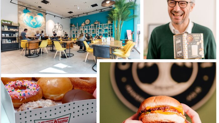 Wagram Food Services est composé de Columbus Café, Copper Branch et Krispy Kreme. - © D.R.