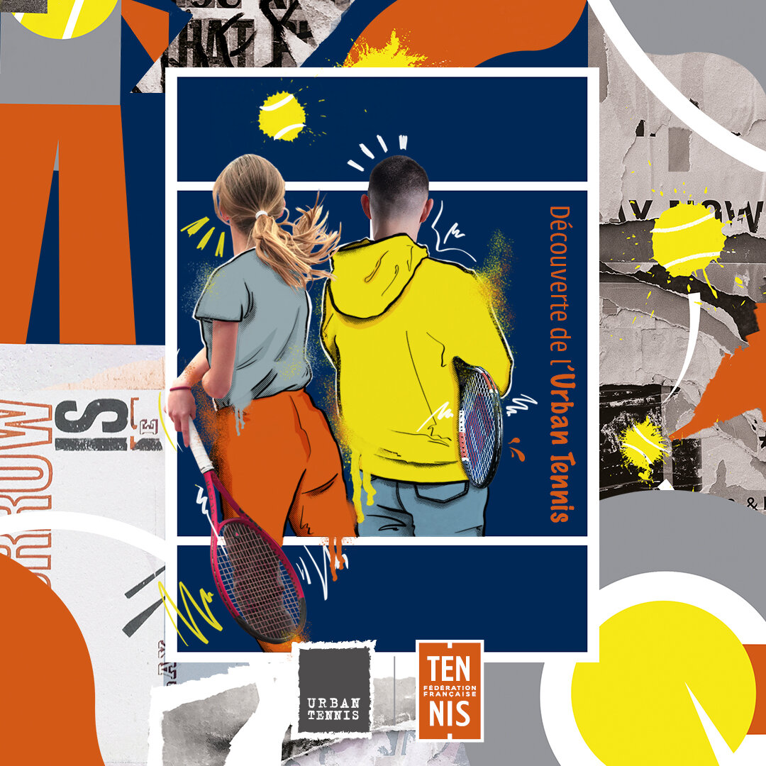 30 dates à travers la France pour la 2e édition de l’Urban Tennis Tour - © FFT