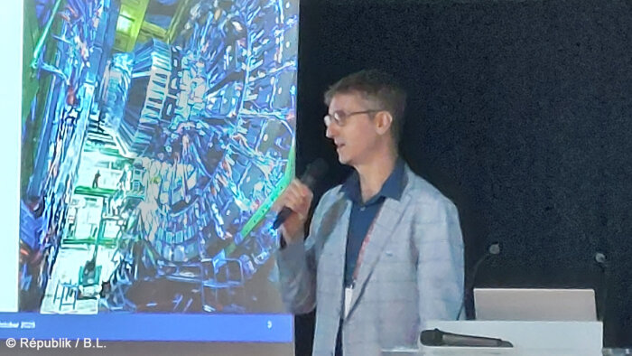 Antoine Ansel est responsable PLM du CERN. - © Républik IT / B.L.