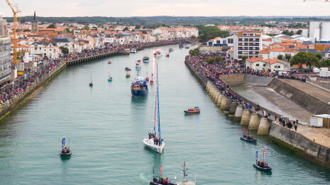 Remontée du chenal des Sables-d'Olonne - © Fred Olivier / Nefsea / Alea