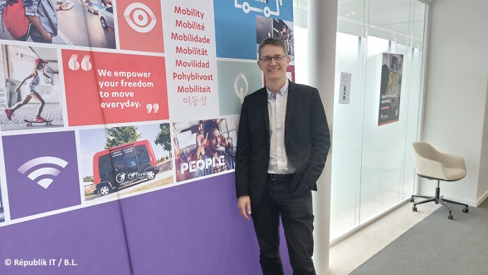 Laurent Verhoest est le Group Chief Data & Technology Officer de Transdev - © Républik IT / B.L.