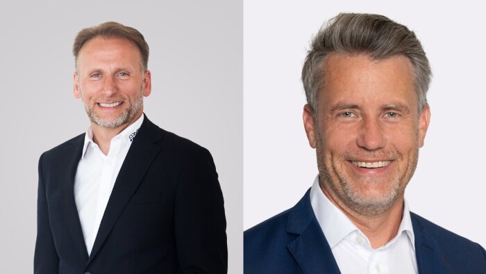 Uwe Storch, CFO de Contargo (à droite) et Holger Bochow (à gauche) - © D.R.
