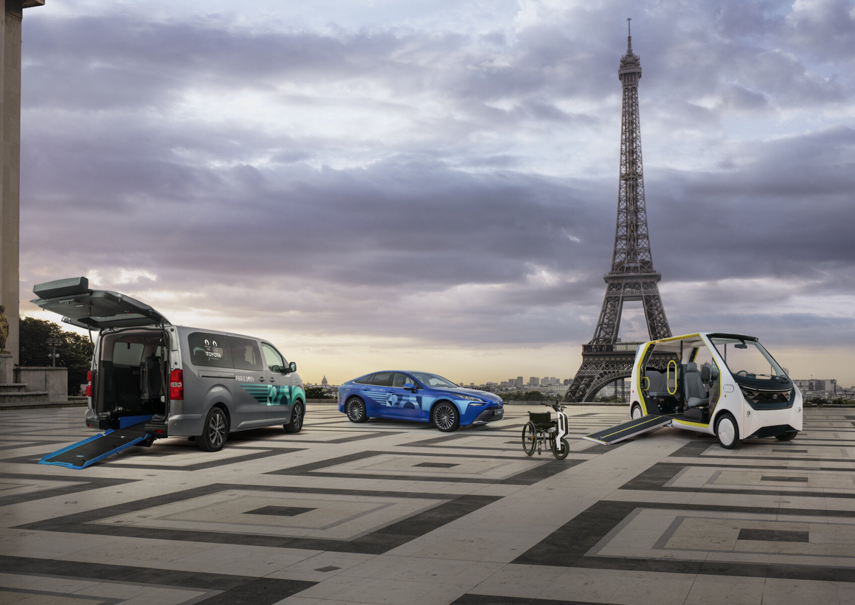Toyota, partenaire mobilité des JOP - © Toyota
