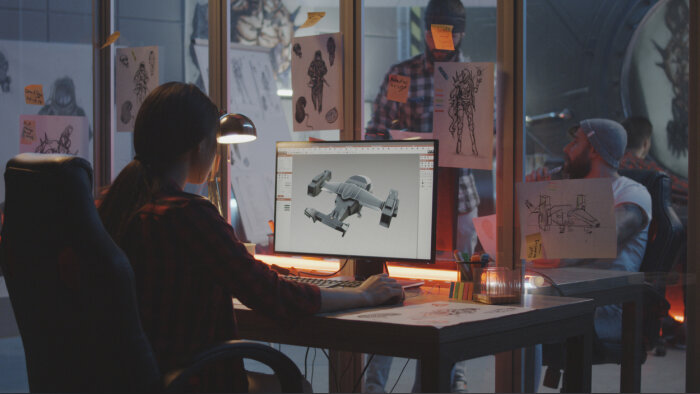 Portée par une forte croissance, l’industrie vidéoludique devrait animer le marché de bureau. - © Getty Images/iStockphoto
