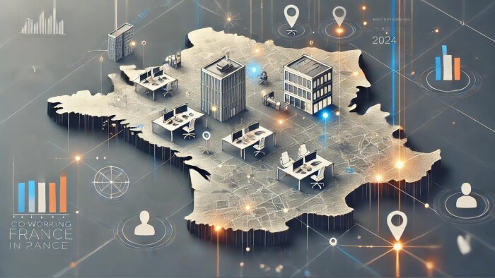 L’Ubiqdata 2024 décrit un marché des bureaux flexibles encore dynamique, malgré des rationalisations - © Générée par IA