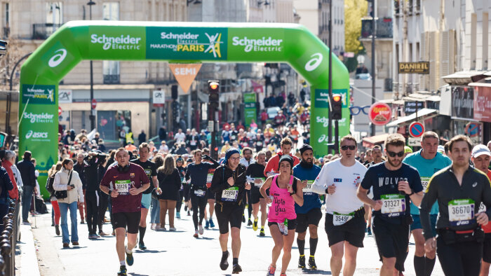 La dernière édition du Marathon de Paris - © A.S.O./Morgan Bove Morgan BOVE