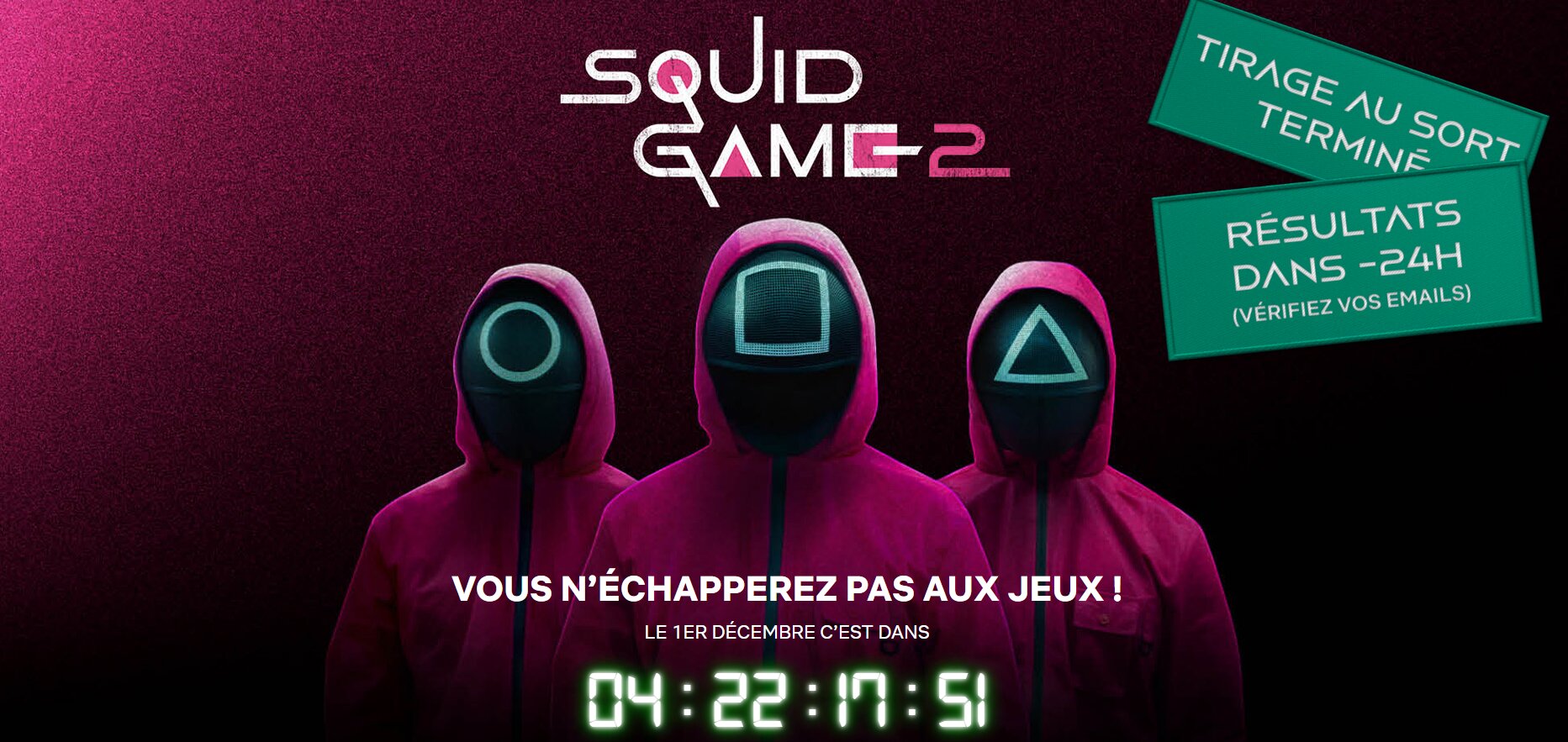Le tirage au sort est terminé - © Netflix