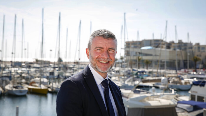 Stéphane Loda maire de Canet-en-Roussillon et vice-président de Perpignan Méditerranée Métropole - © Brigitte Respaut