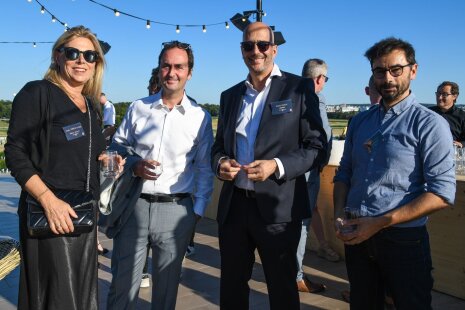 Estelle FORMONT DE CANEVA (THOM GROUP), Johan BENOUALID et Ghislain PARENT(AKENEO) et Matthieu JOLLY (L'ECHANGEUR) - © Républik Retail