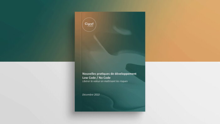 Le Cigref vient de publier un nouveau guide consacré au Low/No Code. - © Cigref