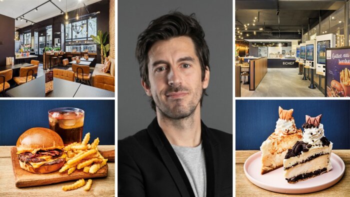 Julien Perret ambitionne de doubler son réseau. - © BChef