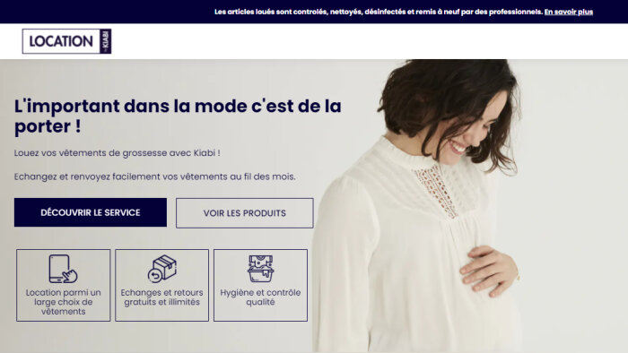 À tout moment, les clientes peuvent échanger leurs vêtements. - © D.R.