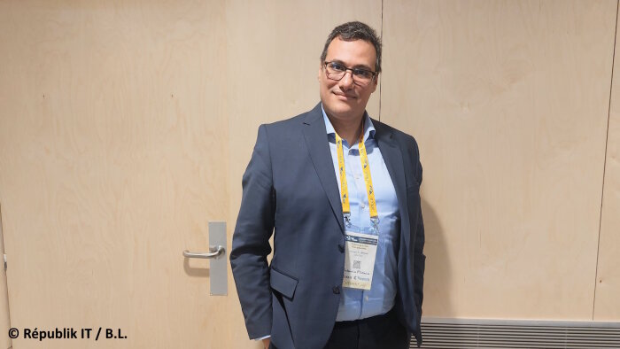 Hicham El Maniai, responsable SIRH global d’Arkema, a témoigné sur la Convention USF de Lille. - © Républik IT / B.L.