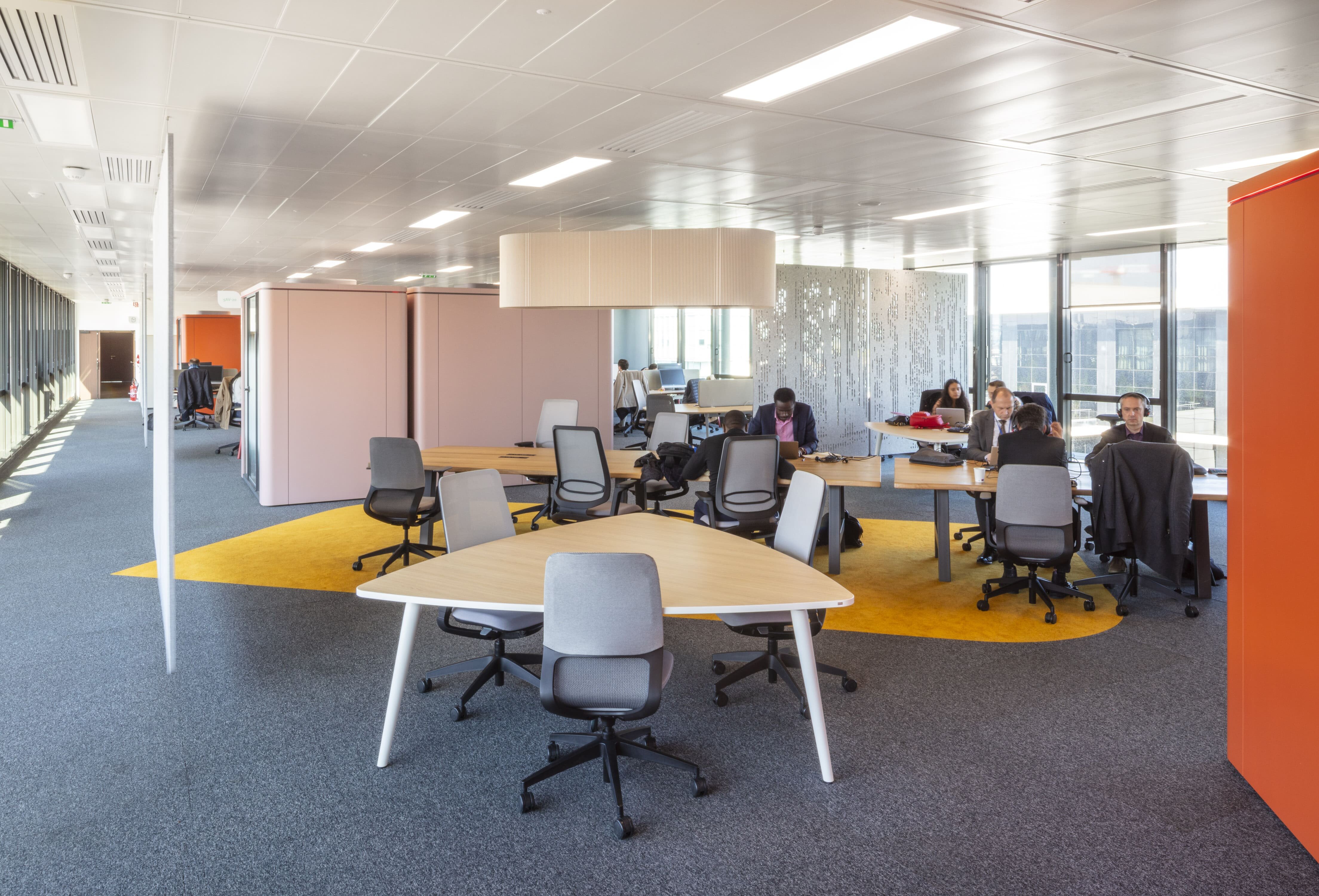 Open space Europ Assistance - © Colliers France
