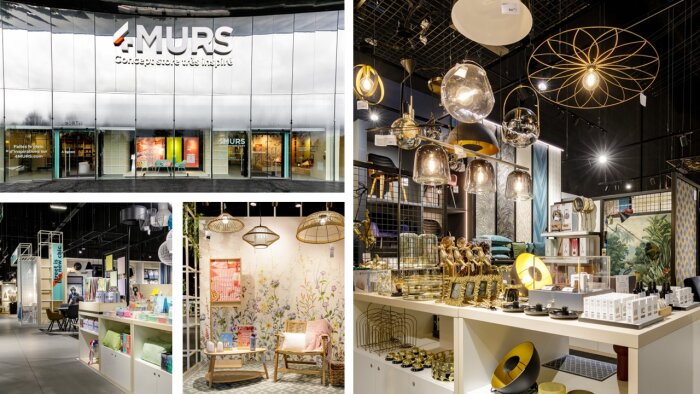 4Murs se réinvente en concept store maison et décoration. - © 4Murs