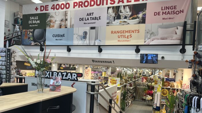 La bataille des discounters s’intensifie à Paris avec les ambitions de Maxi Bazar. - © D.R.