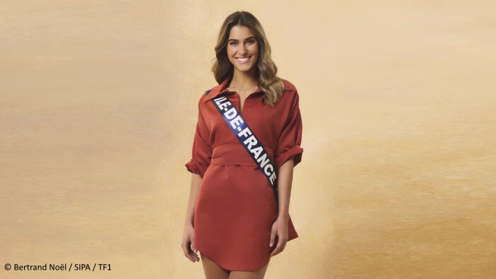 Elena Faliez est consultante IT/Cybersécurité chez Vona Consulting et Miss Ile-de-France 2023. - © Bertrand Noël / SIPA / TF1