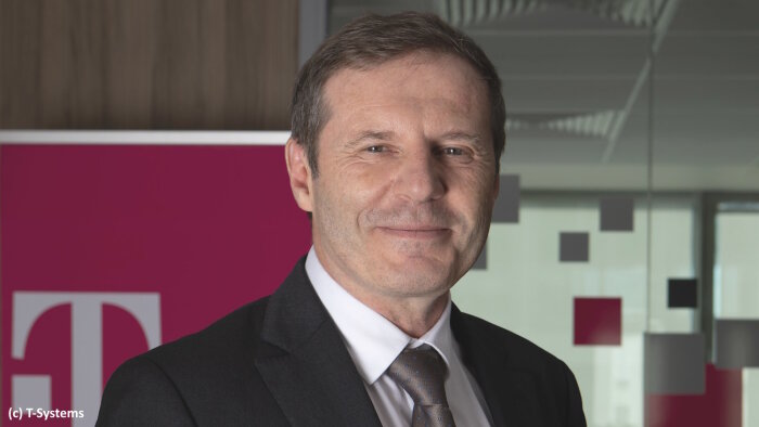 Jean-Paul Alibert est DG de T-Systems France. - © T-Systems