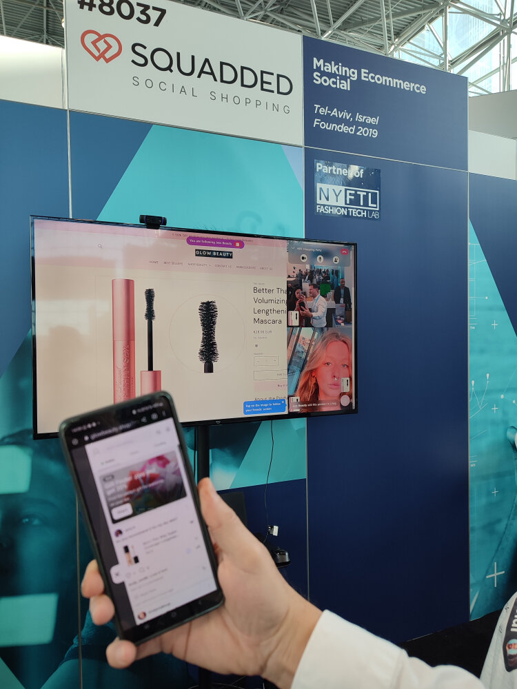 Squadded facilite les interactions entre les consommateurs. - © Republik Retail