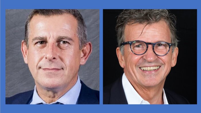 Richard Caron et Bernard Gracia. - © D.R.