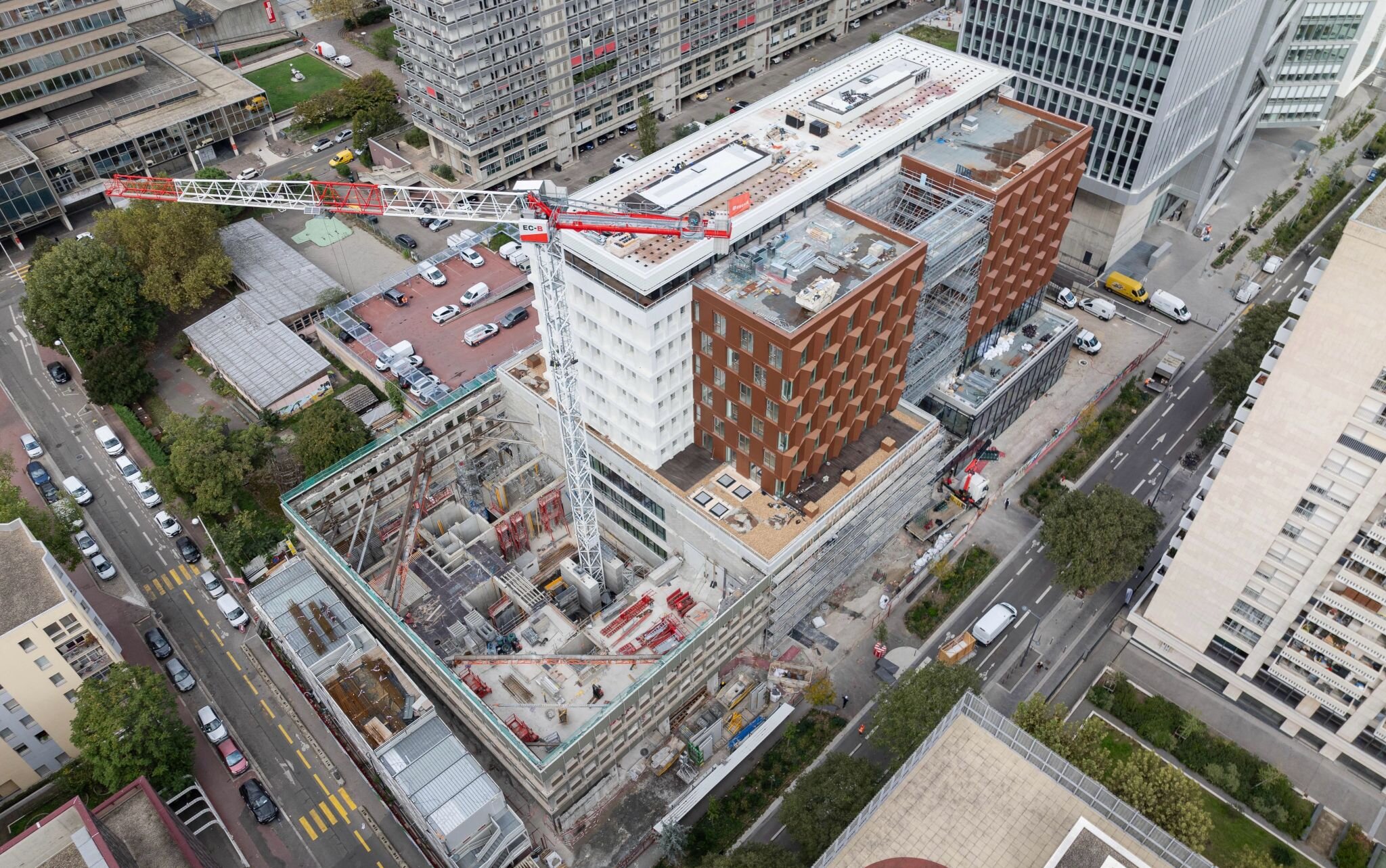 L’opération mixte Audessa/Vertuo consiste en la réhabilitation/extension des anciens bureaux du groupe RTE. - © Sogeprom