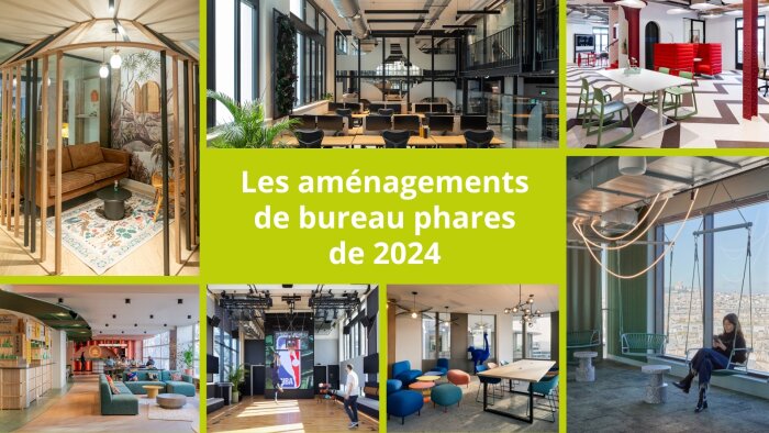 Les aménagements de bureau phares de 2024