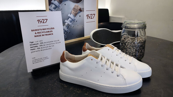 Les baskets seront mises en vente en juin 2022 et seront consignées maximum un an. - © Républik Retail