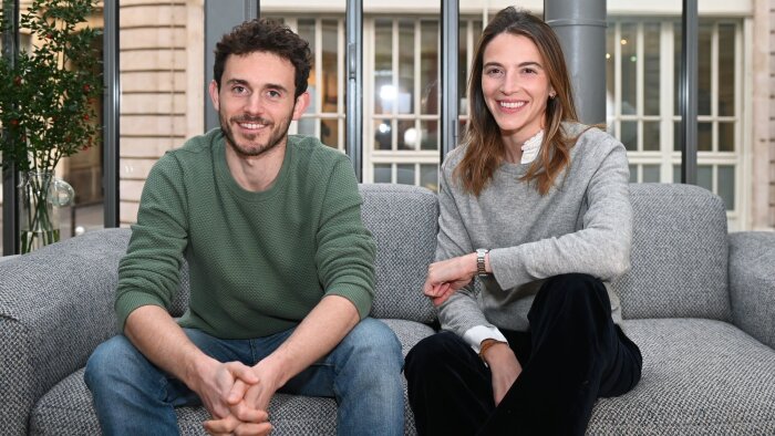 Nathan Barraillé et Séraphie de Tracy, fondateurs de Cohort. - © Cohort