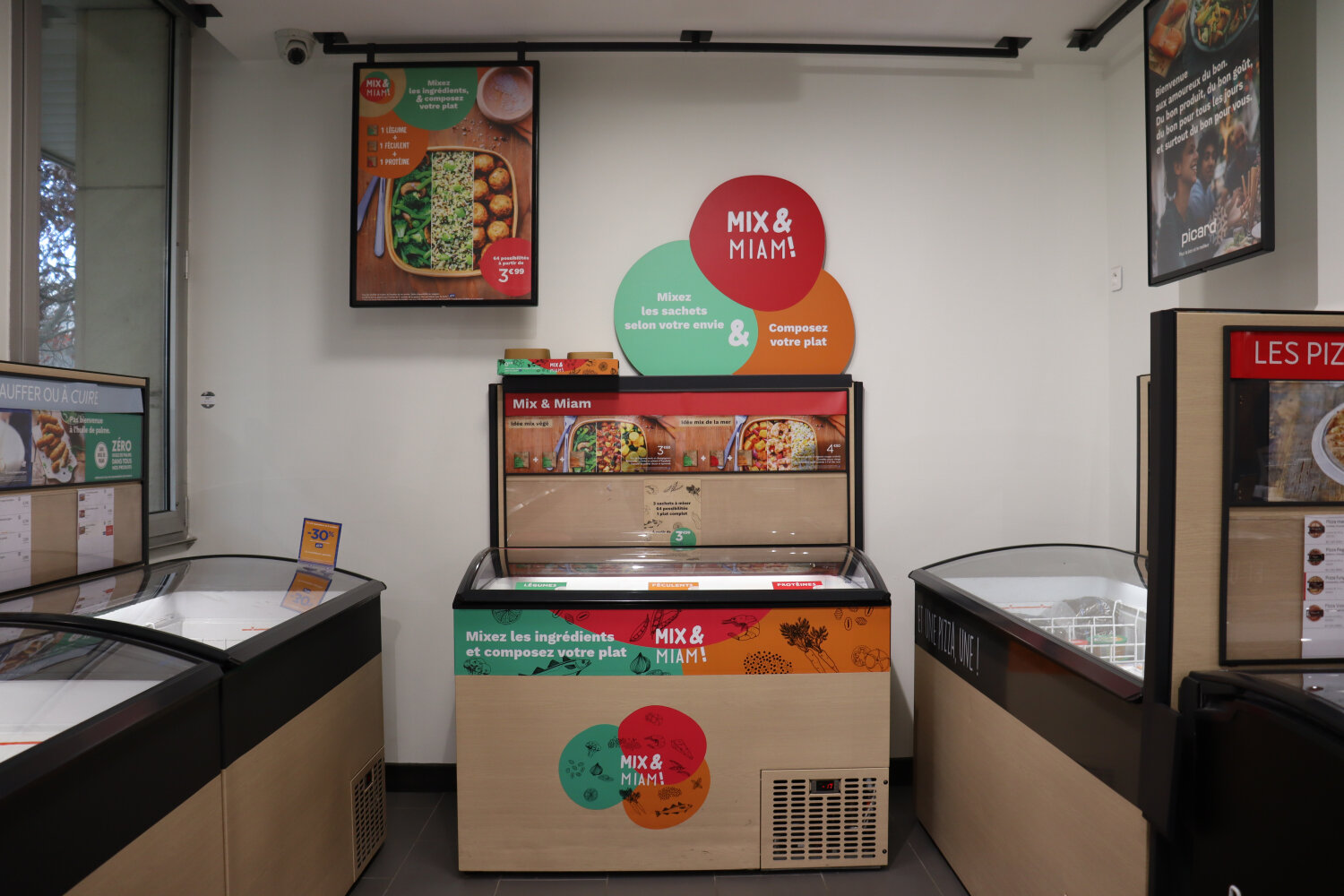 Le bar à plats cuisinés est en test dans 175 magasins. - © Picard