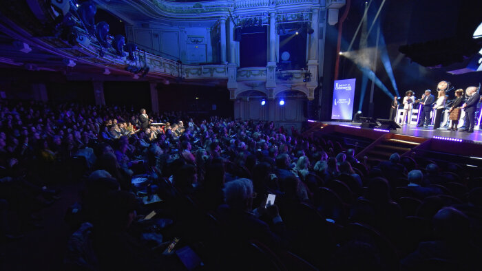 Le théâtre Mogador le 11 mars 2024 - © Bertrand PICHENE