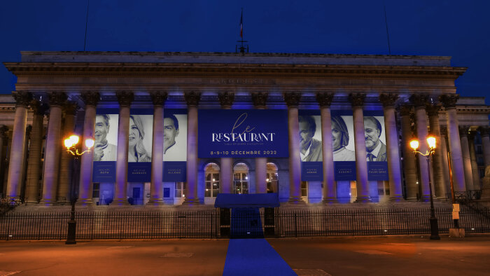 Le plus grand Restaurant gastronomique éphémère installé au Palais Brogniart - © Petr Kovalenkov/Shutterstock