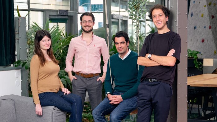 Laetitia Carle, Matthieu Vegreuville, Alexis Normand et Arnaud Delubac. - © D.R.