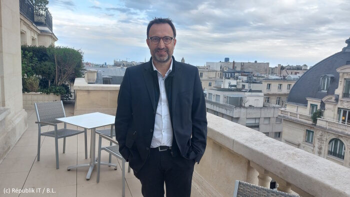 Philippe Toublant est CDO de Colas Digital Solutions. - © Républik IT / B.L.