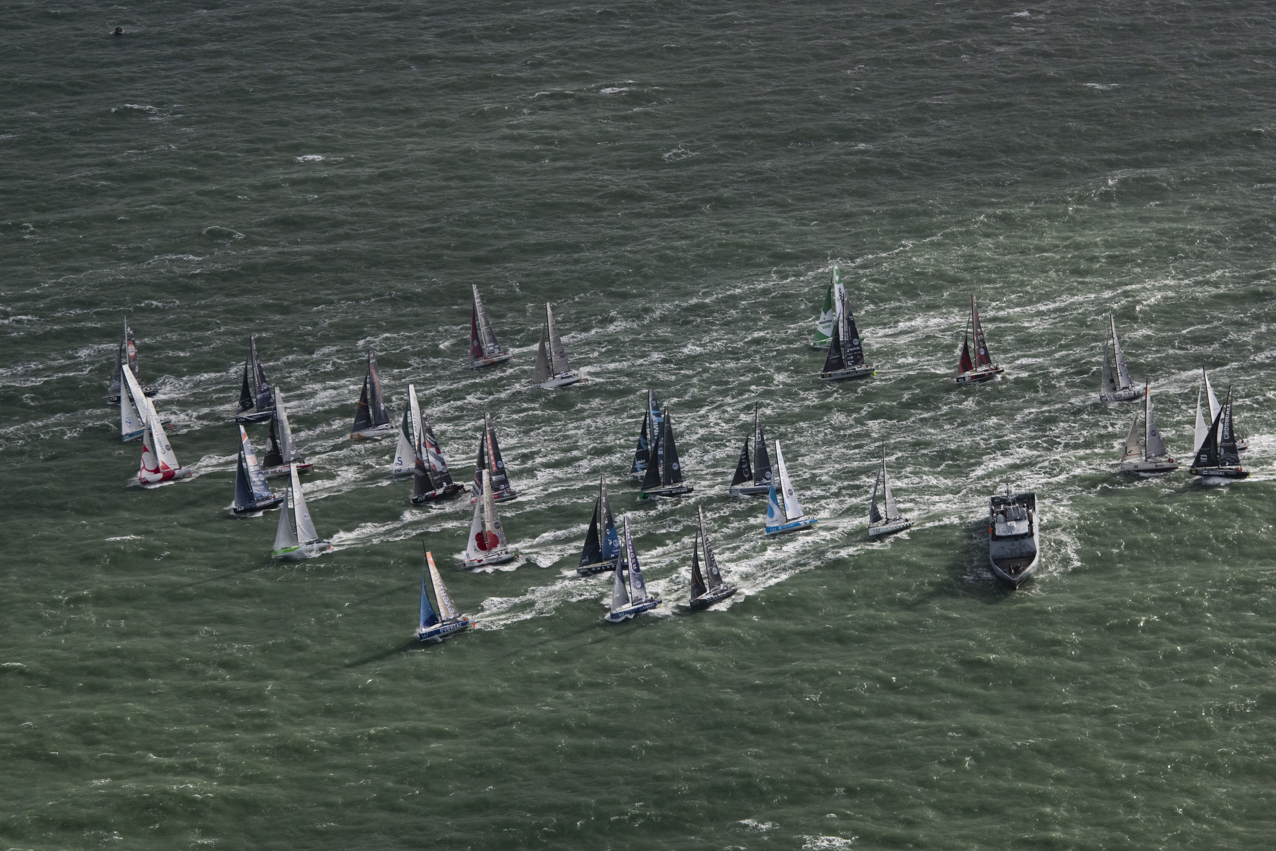 La Transat Jacques Vabre, un événement sportif, une aventure humaine (départ édition 2021) qui ne cesse de grandir - © Vincent Curutchet / Alea / Transat Jacques Vabre