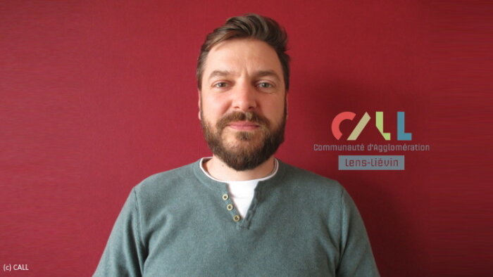 Maxime Dufeutrelle est coordinateur du service commun de la transition durable de la CALL. - © D.R.