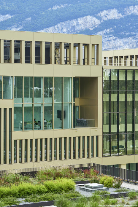 Espaces extérieurs campus IntenCity - © Groupe-6 Architectes
