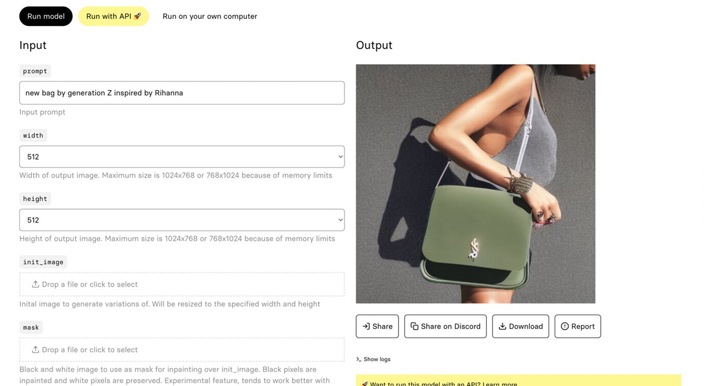 En quelques clics voici un sac pour la GEN Z inspirée par Rihanna. - © D.R.