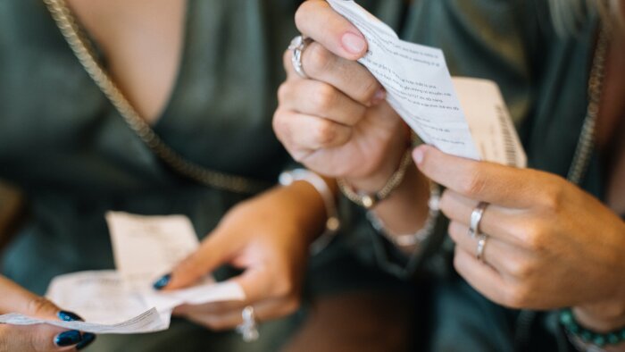 43 % des Français préfèrent le format papier pour les tickets de caisse. - © Anna Taraze