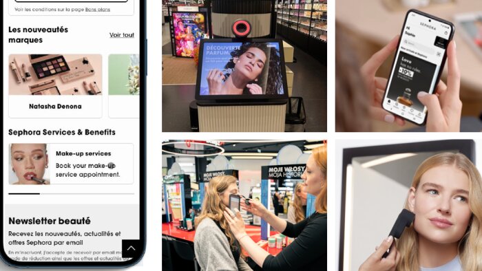L’application mobile, pilier de l’expérience en magasin de Sephora. - © D.R.