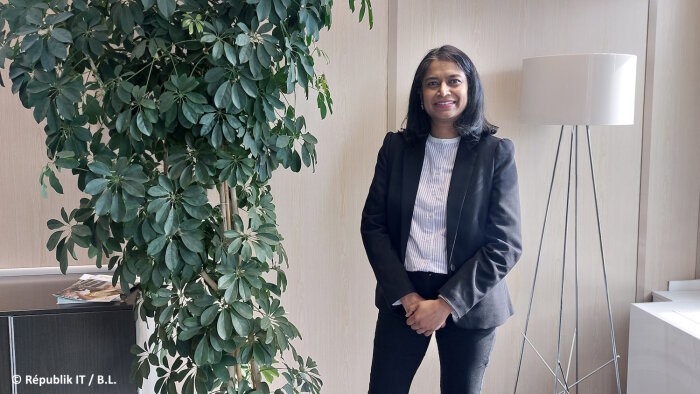 Alice Sivagnanam est RSSI de Domitys (groupe AG2R La Mondiale). - © Républik IT / B.L.