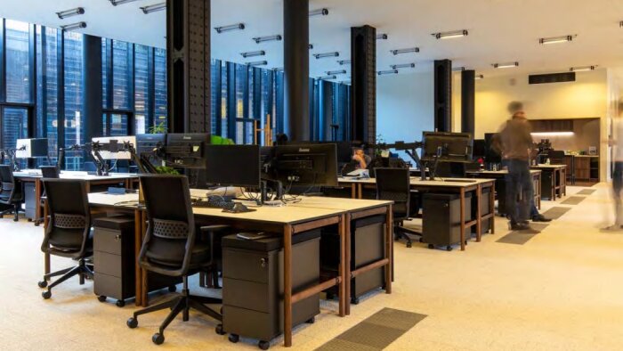 MeetMyOffice a rendu visite à Voodoo, dont les bureaux occupent 5 700 m² dans la Poste du Louvre. - © Factory