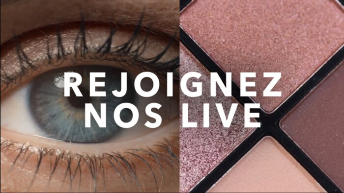 Nocibé fait des live tous les mardis, diffusés sur son site e-commerce. - © D.R.