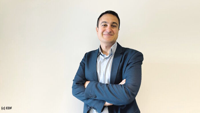 Joseph Mikael est Responsable du projet Informatique et Technologies Quantiques du groupe EDF. - © EDF
