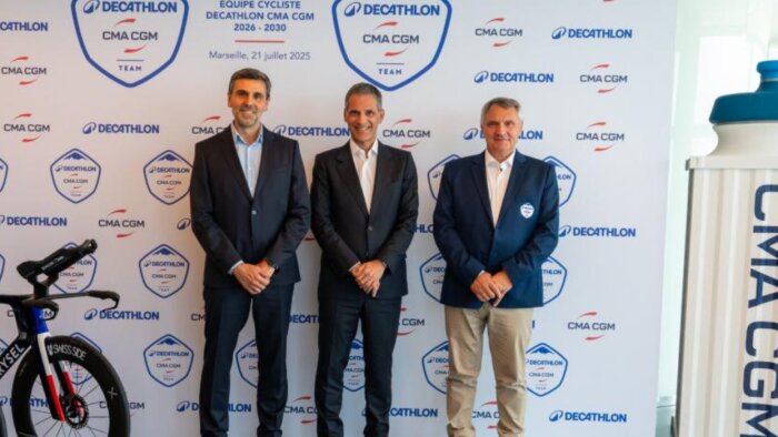 Sponsoring : Le groupe CMA CGM s’associe à Décathlon « pour gagner le Tour de France »
