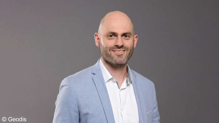Delio Amato est chief data officer et chief architect officer de Geodis. - © Geodis